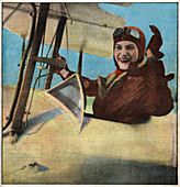 Helene Boucher , French pilot, illustration