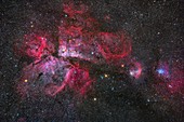 Eta Carinae, optical image