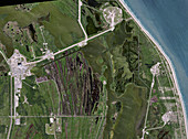 Kennedy Space Center, USA, in 2016, satellite image