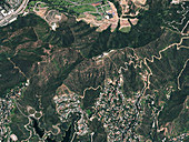 Los Angeles, USA, in 2018, satellite image