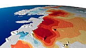 Twenty-five years of Antarctic ice loss, 1993 to 2018