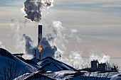 US Steel factory, Michigan, USA