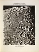 Craters on the lunar surface, 1899