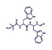 Macimorelin adult growth hormone diagnostic drug molecule