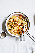 Linguine with Prawn and Butter Sauce