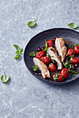 Mediterranean chicken with kalamata olives and tomatoes