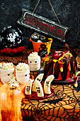 Healthy Halloween: Mummy popcorn cups and Screaming Bananas