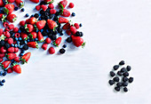 Blackberries, Blueberries, Strawberries, Raspberries