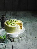 Mojito-Torte mit Limetten