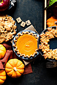 Gluten Free Mini Pumpkin and Apple Pies