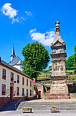 Die Igeler Säule im Dorf Igel an der Mosel, Rheinland-Pfalz, Deutschland