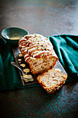 Banana and passion fruit loaf