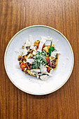 Wagyu beef Bolognaise and pappardelle with rocket pesto