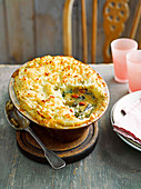 Italian veggie cottage pie