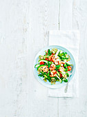 Asian prawn and quinoa salad