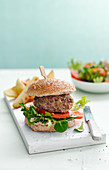 Pork and Apple Burger