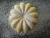 Cornmeal Cake with sugar