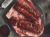 Smoked Ribs mit Barbecuesauce