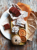 Schokoladen-Pfefferminz-Fudge zu Weihnachten