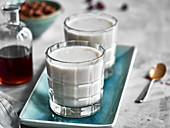 Hot banana milk