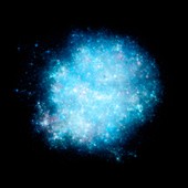Nebula, fractal illustration