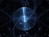 Big bang, abstract illustration