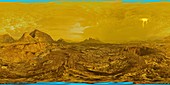 VR illustration of surface of Venus