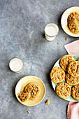 Glutenfreie Crumb Cake Cookies (Plätzchen mit Streuseln)