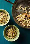 Potato gnocchi with brown butter sage sauce