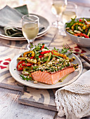 Grilled Salmon with Gremolata