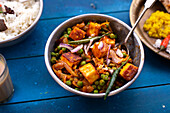 Paneer-Curry (Indien)