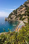 Spiaggia Fornillo, Amalfi Coast, Campania, Italy