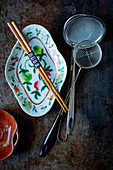 Asian kitchen utensils