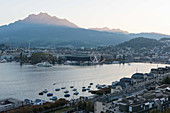 A view over Lucerne, Switzerland