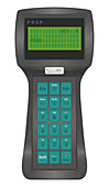 Digital handset, illustration