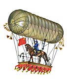 Pierre Testu-Brissy, French balloonist