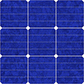 Solar panel, illustration