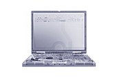 Laptop computer, X-ray