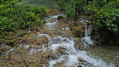 Skradin's waterfall in Croatia