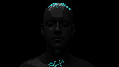 Cyborg, conceptual animation