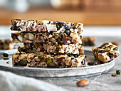 Sugar-free nut bars