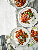 Mexican-style lamb stew
