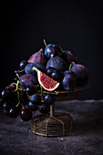 Purple fruits