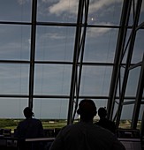 Launch Control Center during SpaceX Demo-2 launch