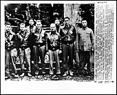 James Doolittle and air crew after Doolittle Raid, 1942