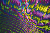 Ferrous sulphate, polarised light micrograph