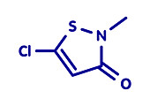 Methylchloroisothiazolinone preservative molecule