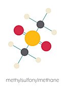 Methylsulfonylmethane dietary supplement molecule