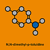 DMPT molecule, illustration