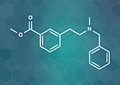 PRL-8-53 nootropic research chemical molecule, illustration
